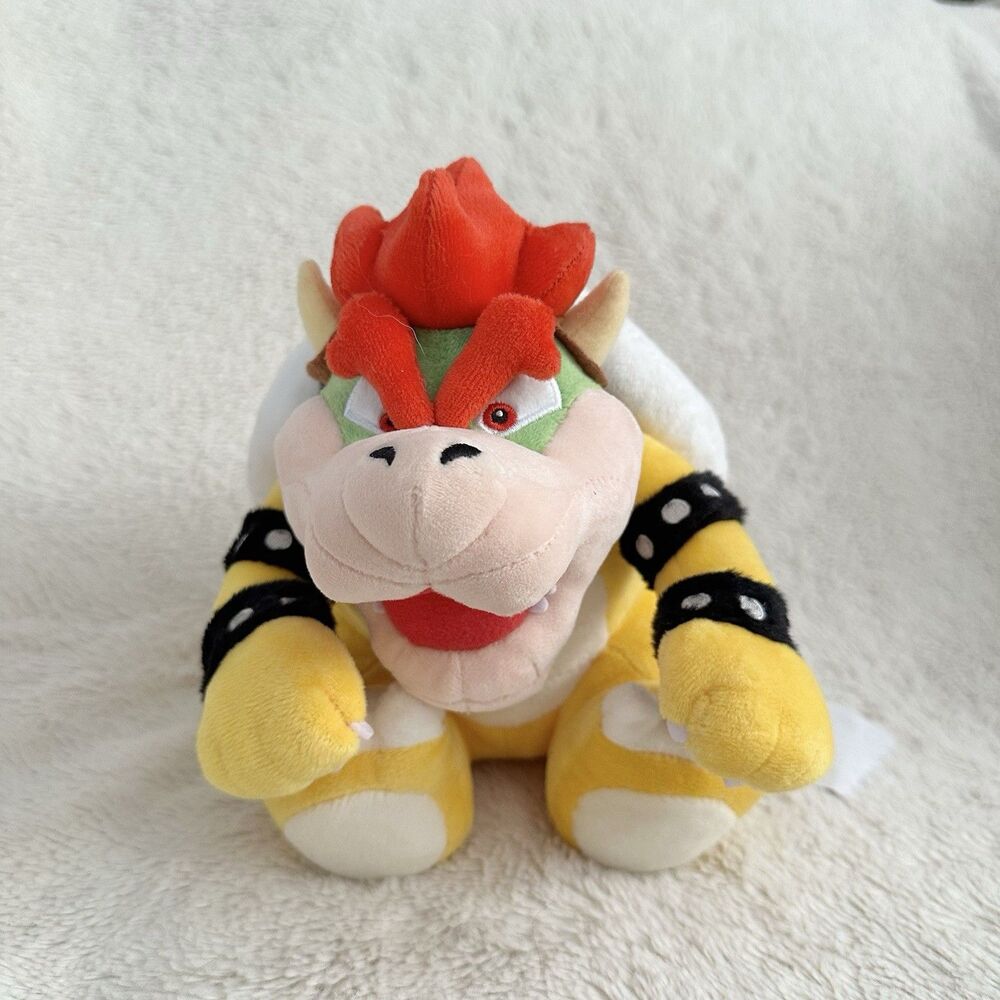 Super Nintendo World Bowser 9” Plush Universal Studios Toy Mario Bros Tags